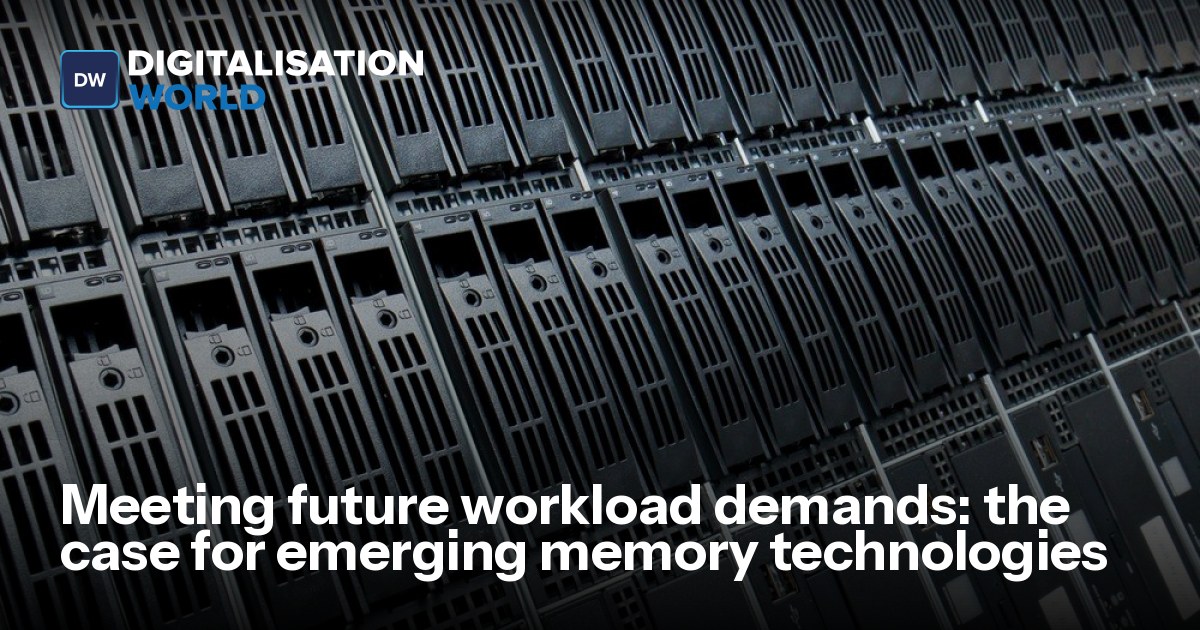 Meeting future workload demands: the case for emerging memory ...
