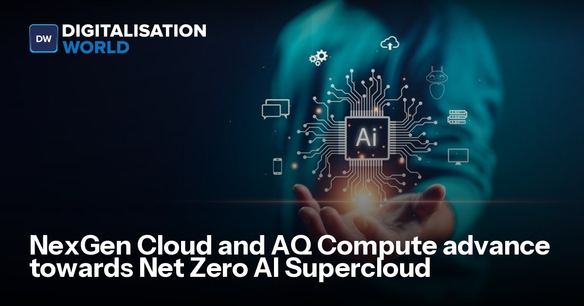 NexGen Cloud and AQ Compute advance towards Net Zero AI Supercloud ...