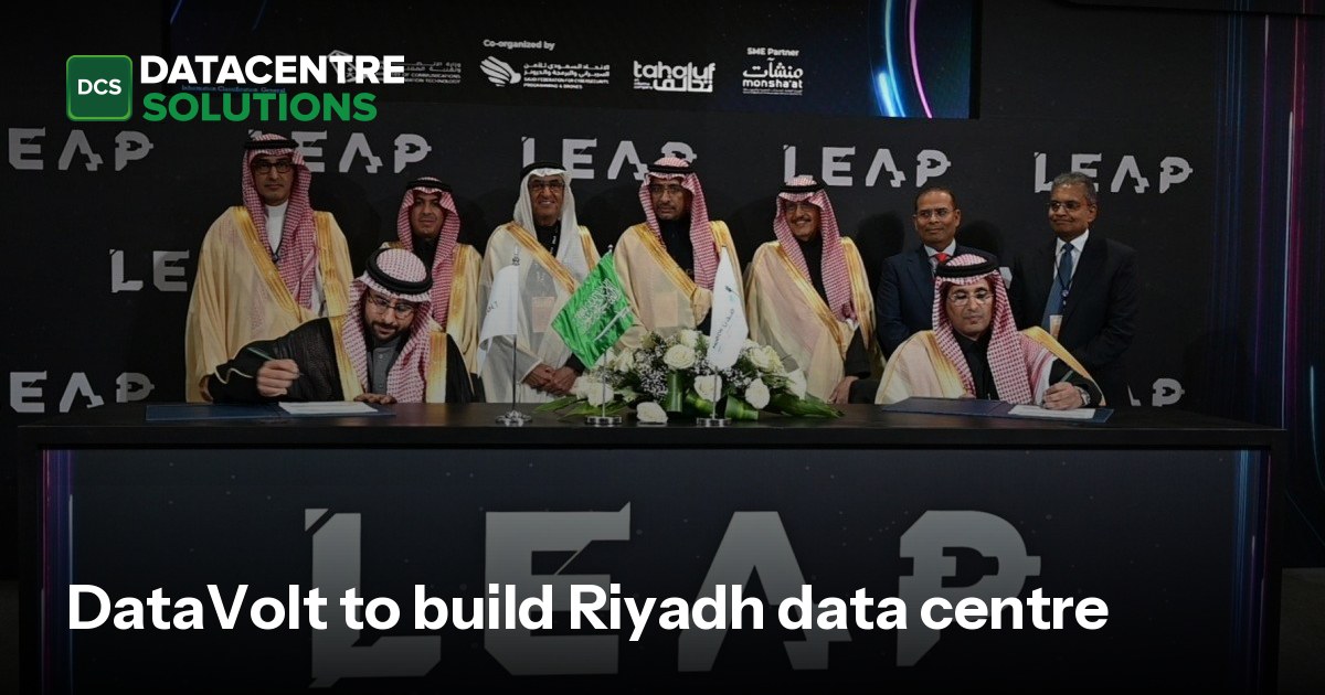 DataVolt to build Riyadh data centre | Data Centre Solutions