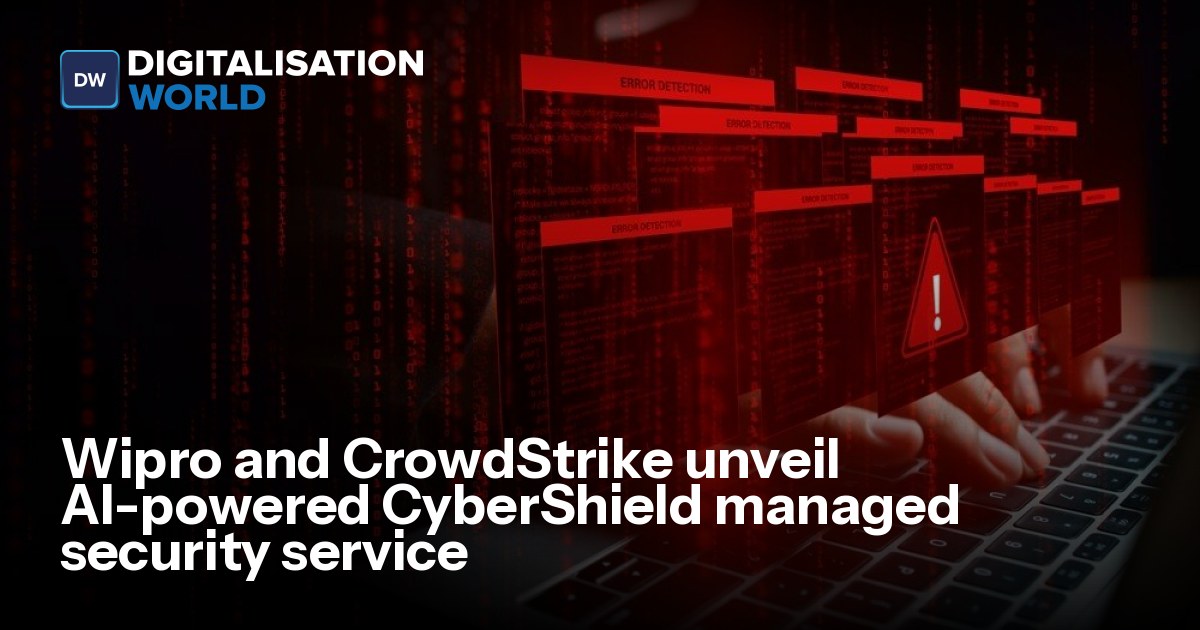 Wipro and CrowdStrike unveil AI-powered CyberShield managed security ...
