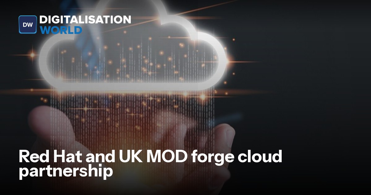 Modcloud Logo Uk Mod Red Hat and UK MOD forge cloud partnership | Digitalisation World