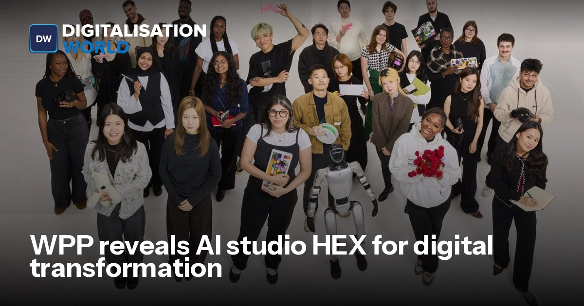 WPP reveals AI studio HEX for digital transformation | Data Centre ...