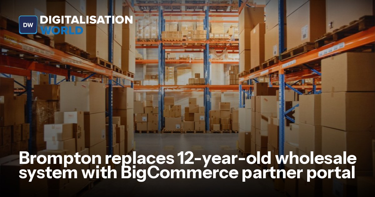 Brompton replaces 12-year-old wholesale system with BigCommerce partner portal